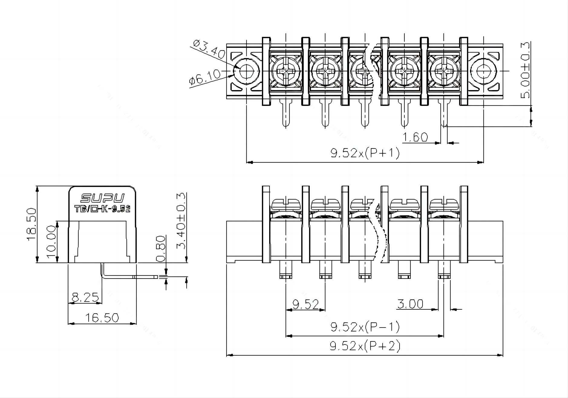 TB/C5-K-9.52HXXC-50-001